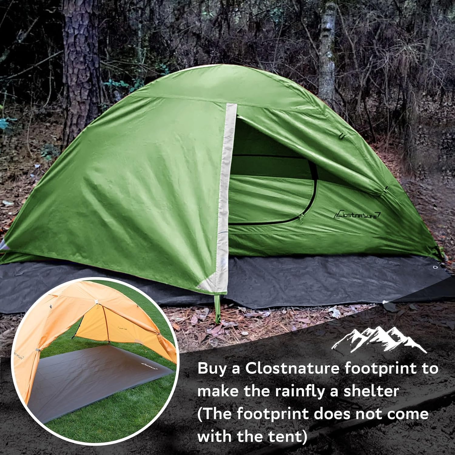 Ultimate 1-Person Ultralight Backpacking Tent | Easy Setup, Waterproof & Durable for All Seasons
