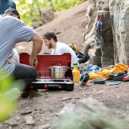 Unleash Your Outdoor Culinary Skills with the Mountain Series Everest 2 Burner Propane Stove - 40,000 BTU Power for Ultimate Cooking Adventure