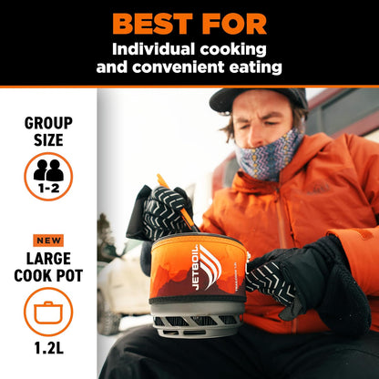 Jetboil Trailcook 1.2L Camping and Backpacking Stove Cooking System with Adjustable Heat Control, New for 2026
