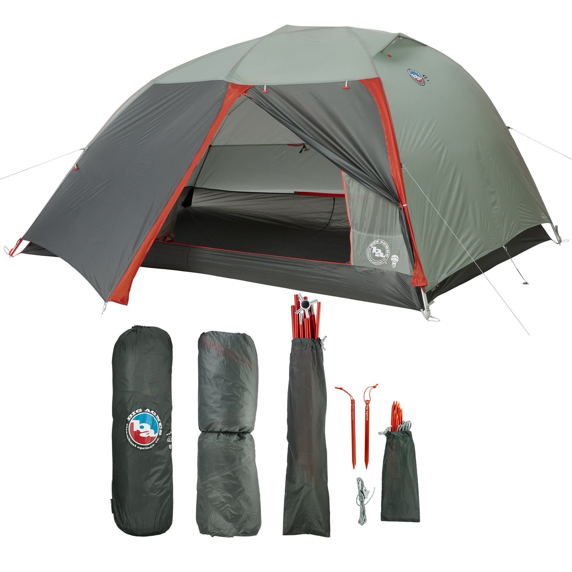 Big Agnes Copper Spur Tent with Integrated Lighting